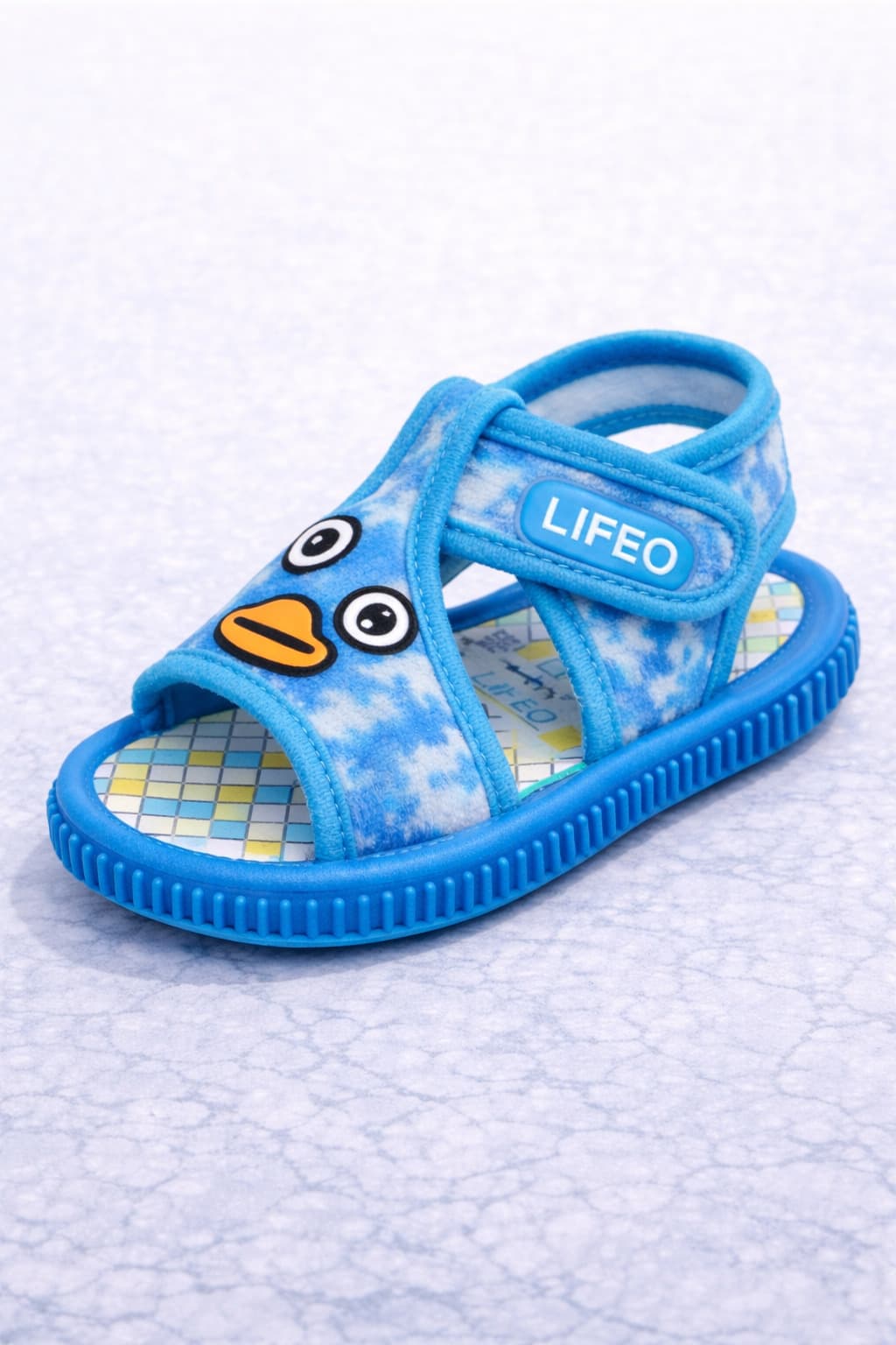 Baby Cartoon Duck Applique Open-Toe Hook-and-Loop Sandals thumbnail 3