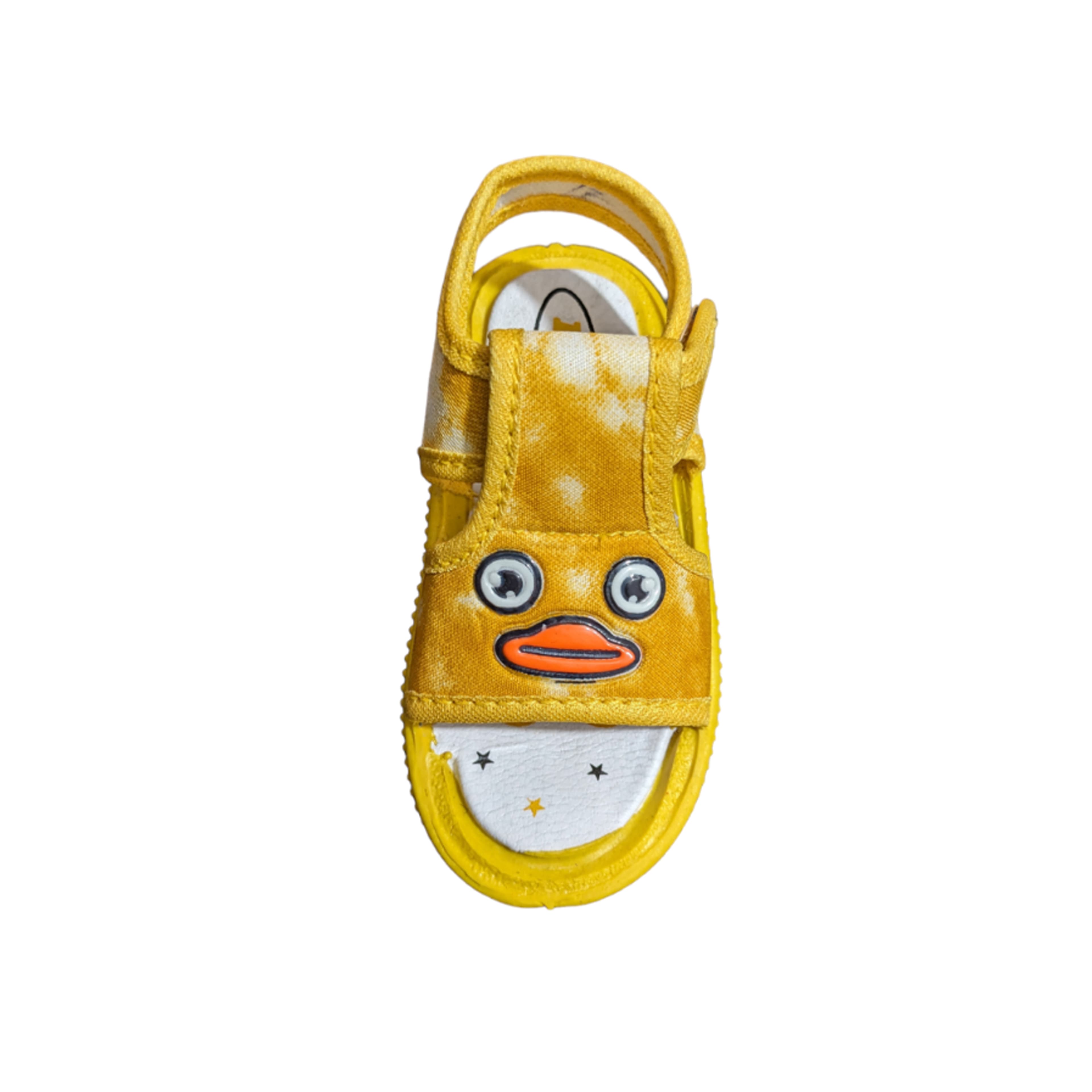 Baby Cartoon Face Open-Toe Sandals with Hook-and-Loop Ankle Strap thumbnail 3