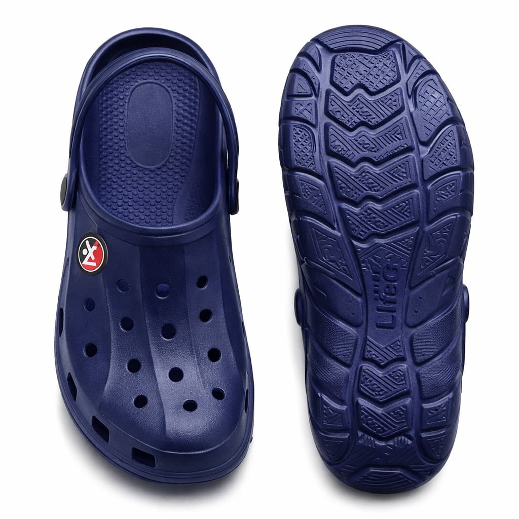 Men’s Ventilated Closed-Toe Clogs with Adjustable Heel Strap thumbnail 4