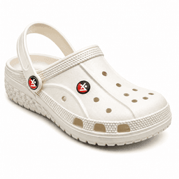 Men’s Perforated Slip-On Clogs with Pivoting Heel Strap