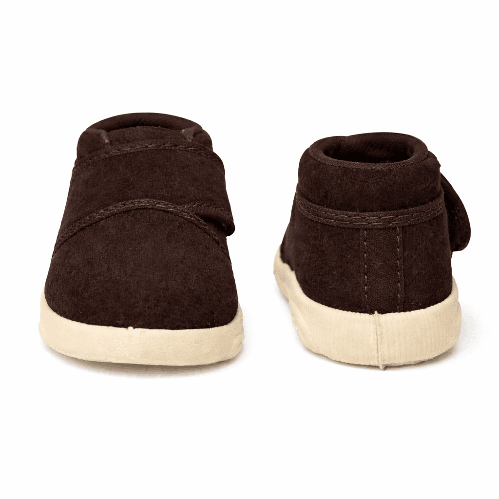 Toddler Bootie Shoes with Hook-and-Loop Strap and Textured Sole thumbnail 3