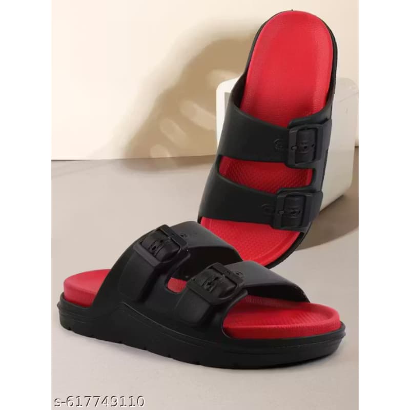 Stag Sandals For Men Dual Buckle Adjustable EVA Soft Sole Lightweight Slip Resistant Comfortable Indoor Outdoor Use thumbnail 4