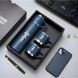 Stainless Steel Vacuum Flask Set