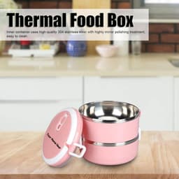 Multi Layer Stainless Steel Hot Lunch Box (2 Layer)