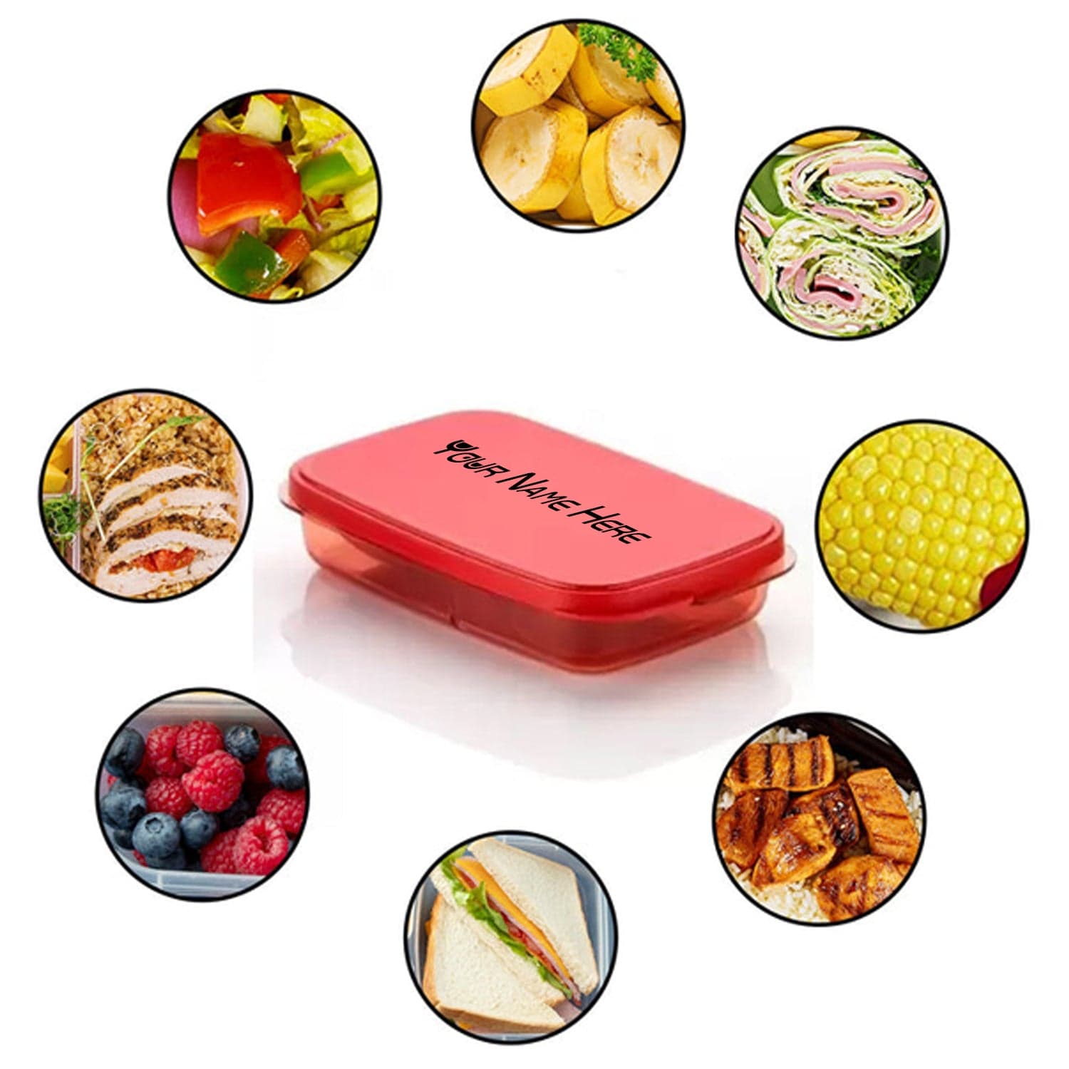 Seal Rectangular 2 Containers Lunch Box thumbnail 1