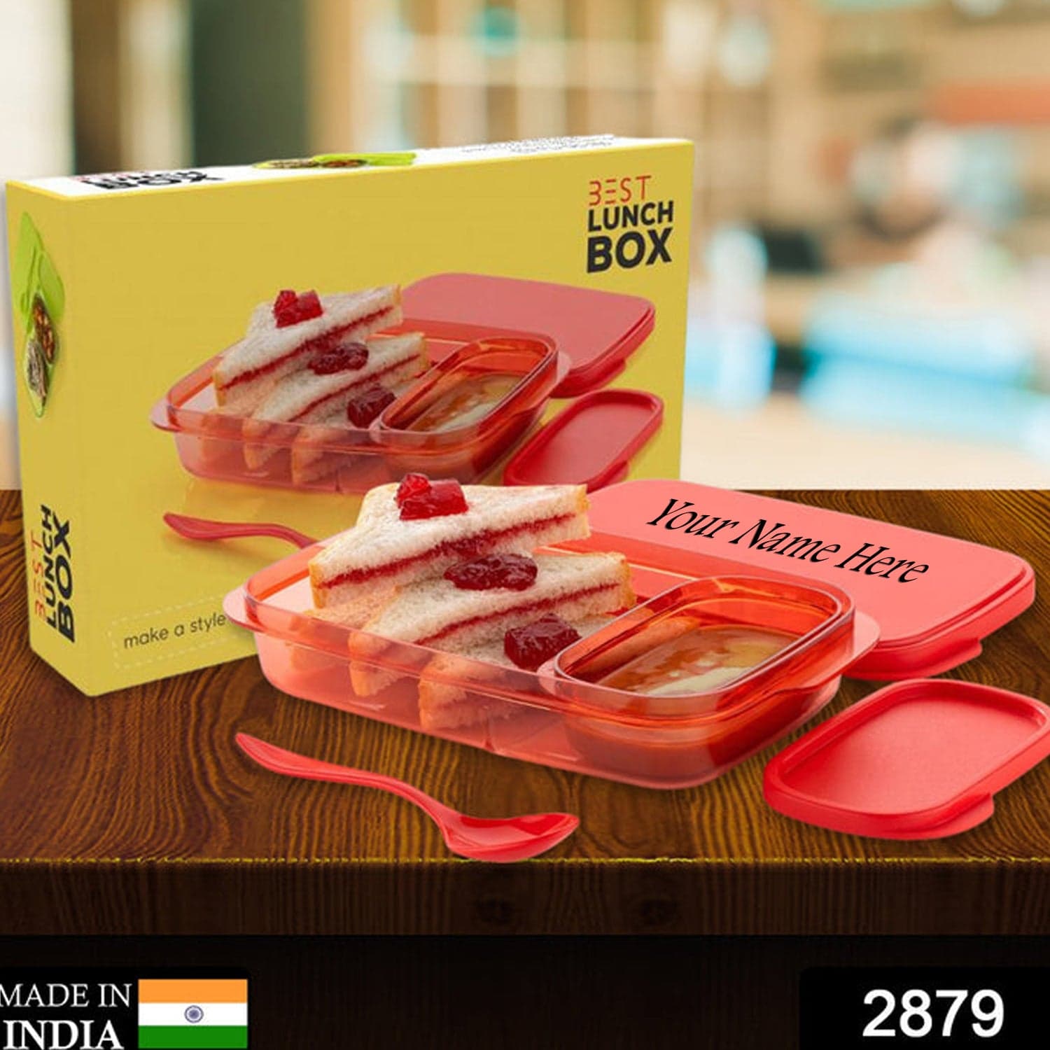 Seal Rectangular 2 Containers Lunch Box thumbnail 3