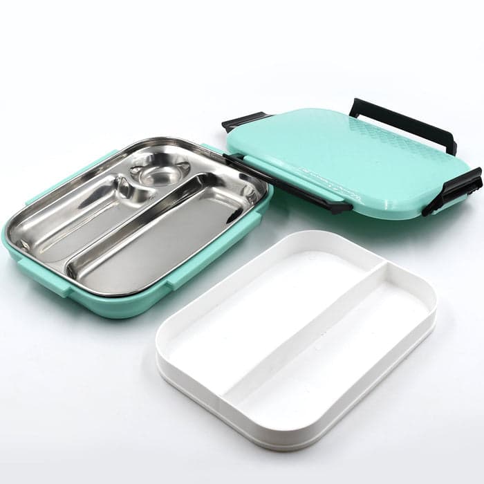 Premium Multi-Compartment Steel Lunch Box for Office, School & Travel thumbnail 5