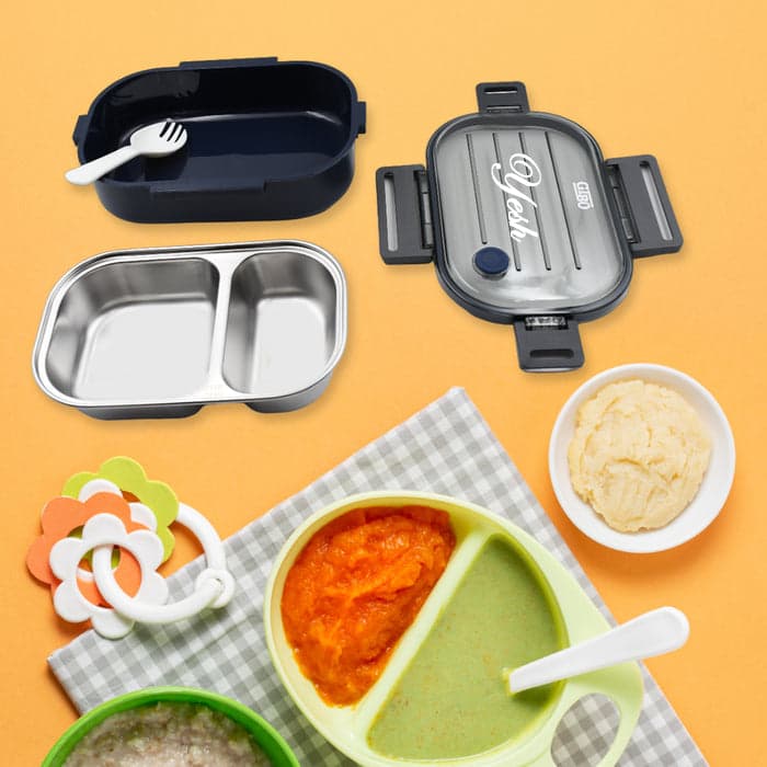 304 Stainless Steel Thermal Lunch Box Leakproof Food Storage Containers thumbnail 5
