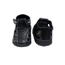 Baby Boys Closed-Toe Sandals with Cut-Out Upper and Ankle Strap