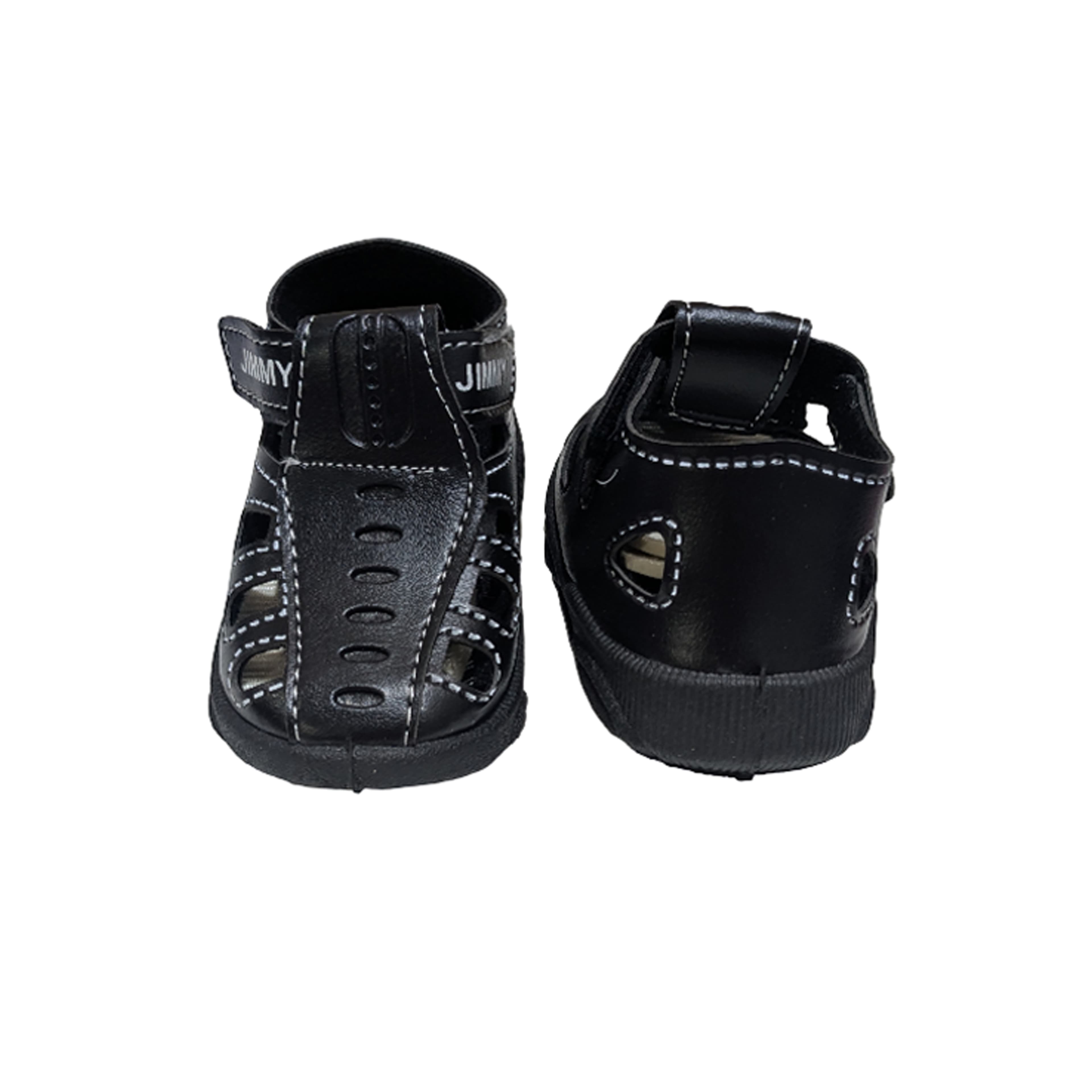 Baby Boys Closed-Toe Sandals with Cut-Out Upper and Ankle Strap thumbnail 1