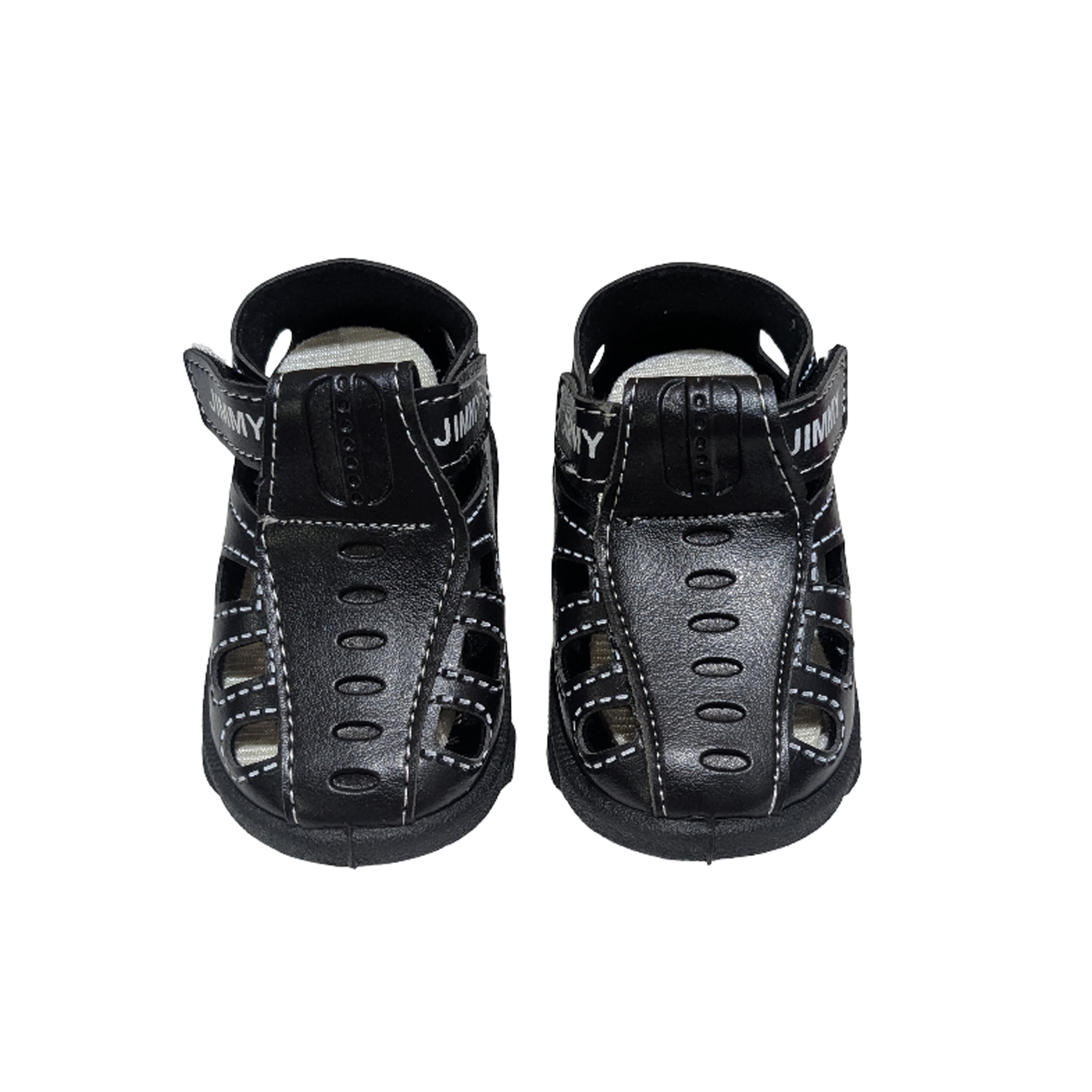 Baby Boys Closed-Toe Sandals with Cut-Out Upper and Ankle Strap thumbnail 4