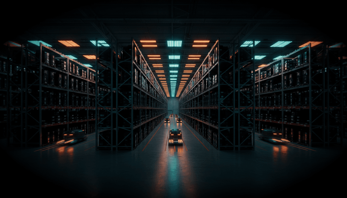 Warehouse background